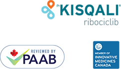 PAAB, Kisqali and Member of innovative medecines canada Logos